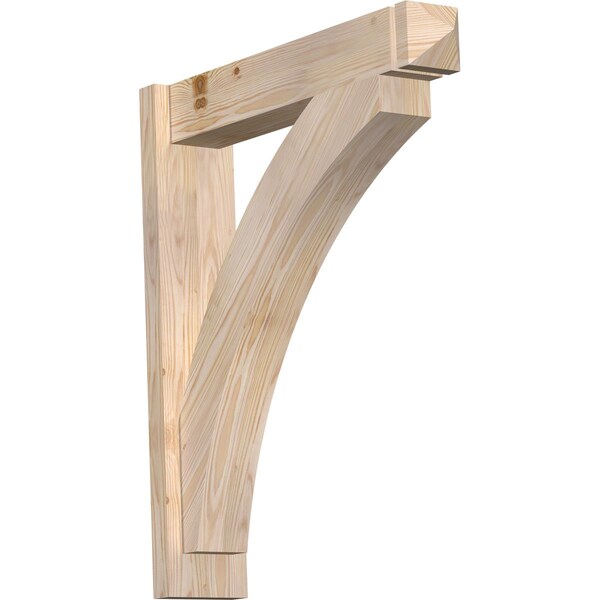 Ekena Millwork Thorton Smooth Arts and Crafts Outlooker, Douglas Fir, 5 1/2"W x 26"D x 30"H OUT06X26X30THR03SDF - main